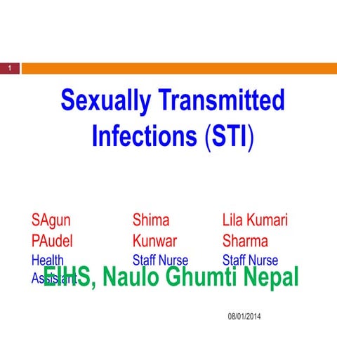 Sexually Transmitted Diseases