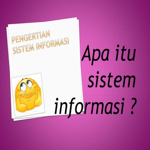 sistem informasi | PPT