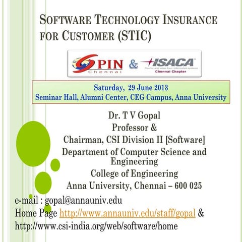 Software Technology Insurance for Customers