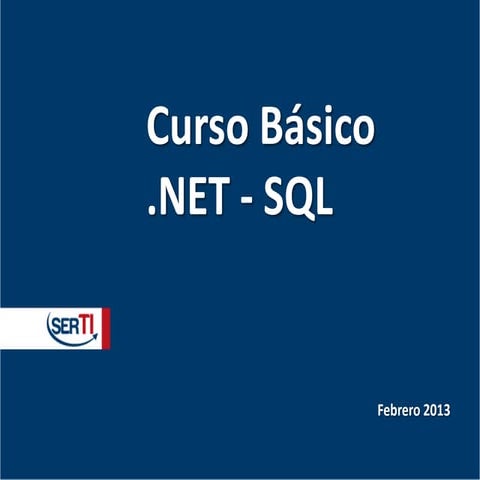 Curso SQL-C# Basico