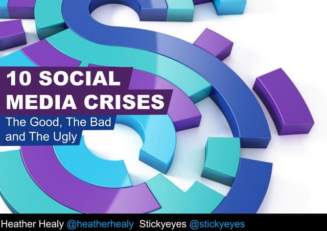 10 Social Media Crises: The good, t...
