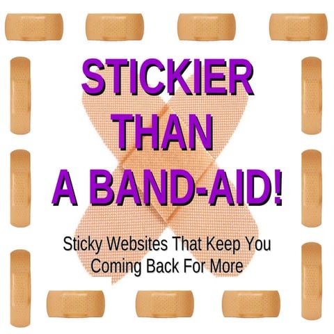 Sticky Website Powerpoint