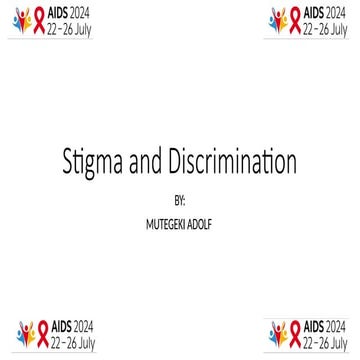Trauma and Mental Health among people living with HIV | PPTX