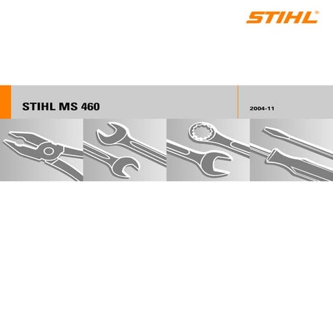 Stihl ms 440 chainsaw service repair manual | PDF