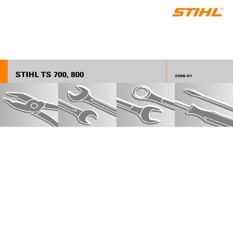 Stihl ts 700 cut off saw service repair manual