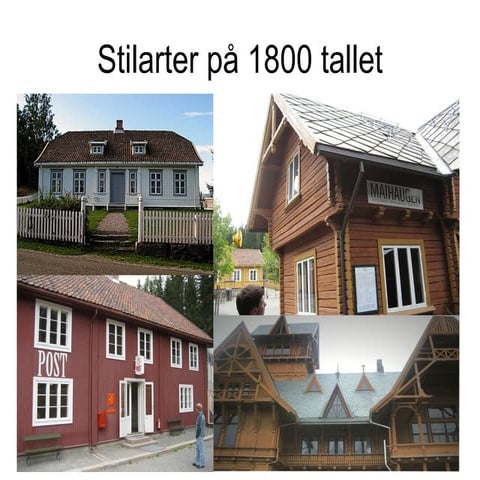 Stilarter 1800