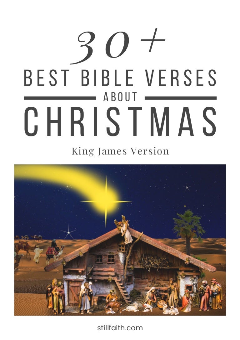 Christmas Bible Verses Kjv 30+ Best Bible Verses About Christmas