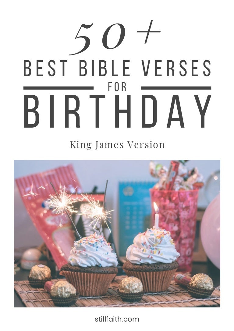 50+ Best Bible Verses for Birthday