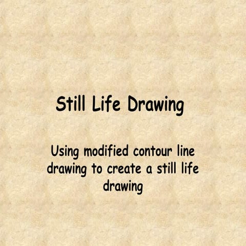 Still life composing