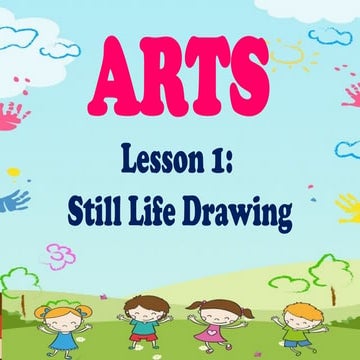 still life drawing for elementary G2.pptx