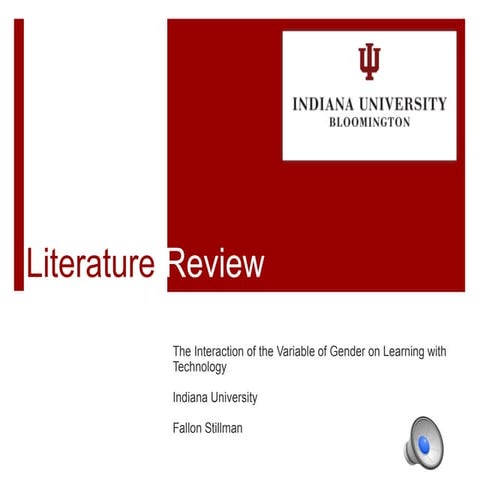 Stillman literature review