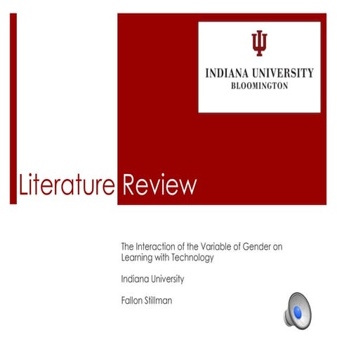 Stillman literature review