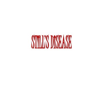 Still's disease