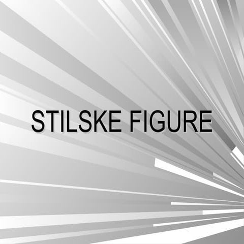 Stilske figure | PPT