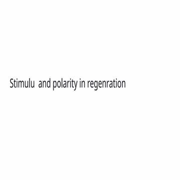 Regeneration, Types of Regeneration,Invertebrates&Vertebrates sp ...