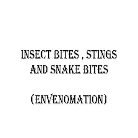 Stings and bites (2)