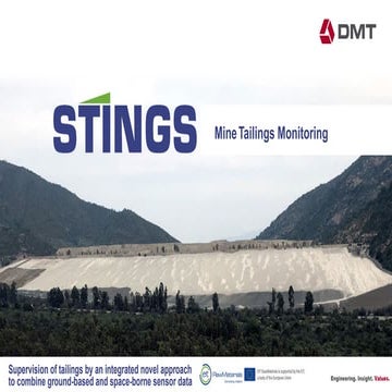 STINGS online mine tailings monitoring solution | PDF