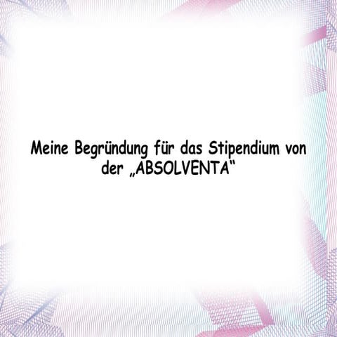 Stipendium