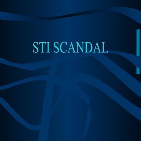 Sti scandal