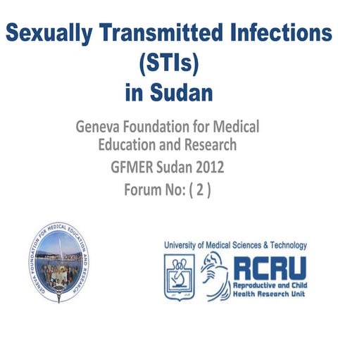 STIs in sudan