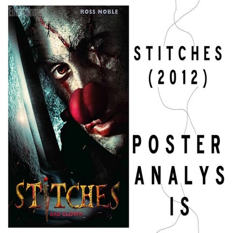 Stitches poster analysis