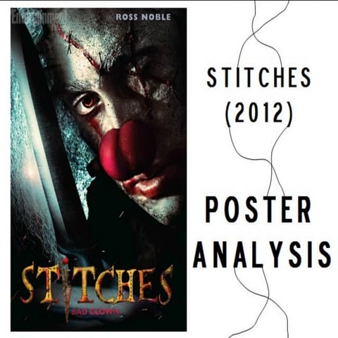 Stitches poster analysis print screens