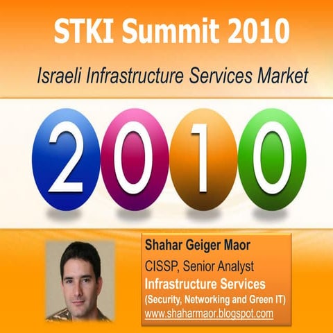 Stki Summit 2010  Infra Services  V8
