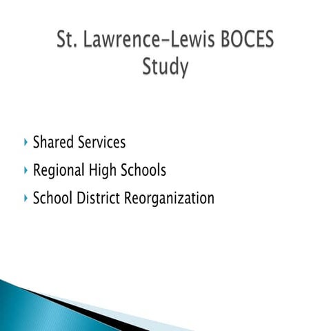 St. Lawrence Lewis Boces Presentation May 2011 Updated