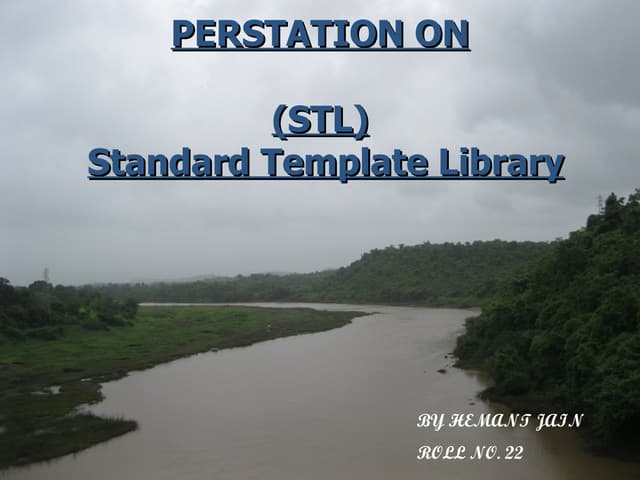 Stl (standard template library)