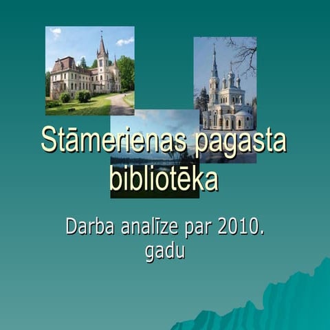 Stāmerienas pagasta bibliotēka prezentācija