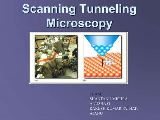 Scanning Tunneling Microscope | PPT