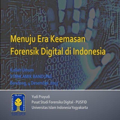 Pengenalan Forensik Digital