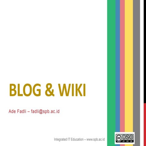 Stmikspb sosial media-09-blog-wiki