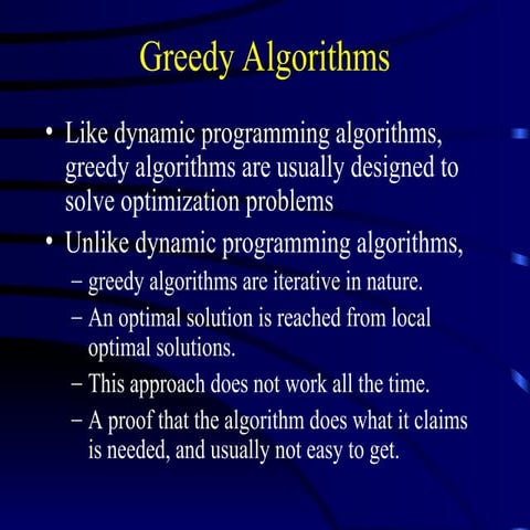Activity selection problem | PPTX