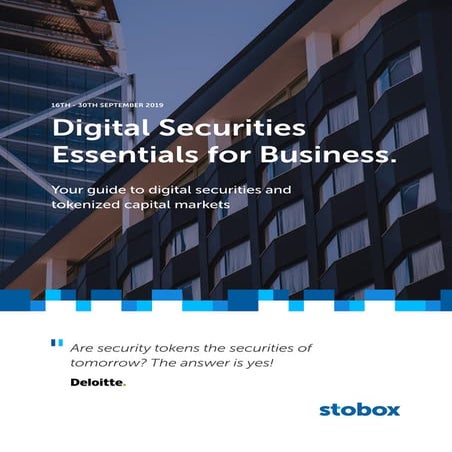 Security Token Offerings | PDF