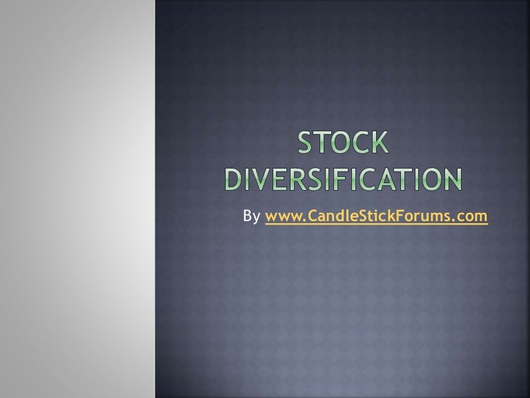Stock Diversification