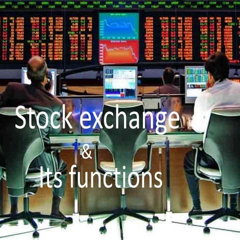 Stock exchange