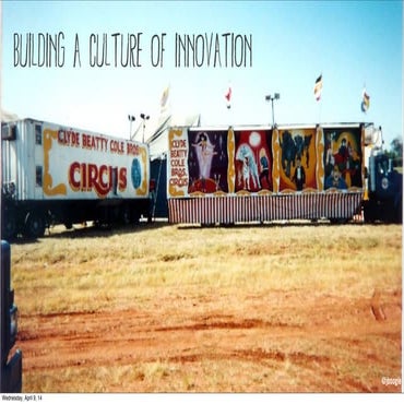 Building a Culture of Innovation
