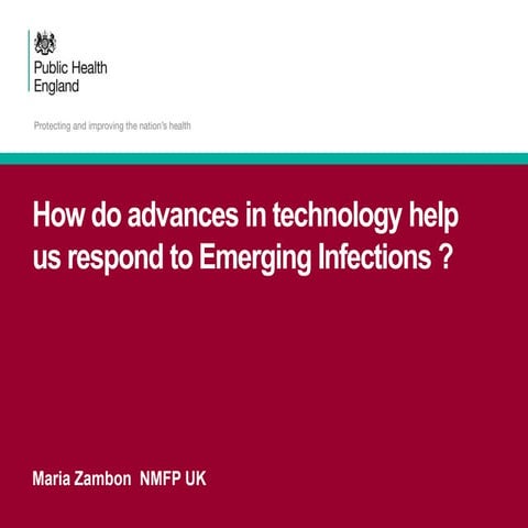 How do advances in technology help us respond to Emerging Infections?