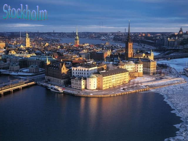A trip to Stockholm
