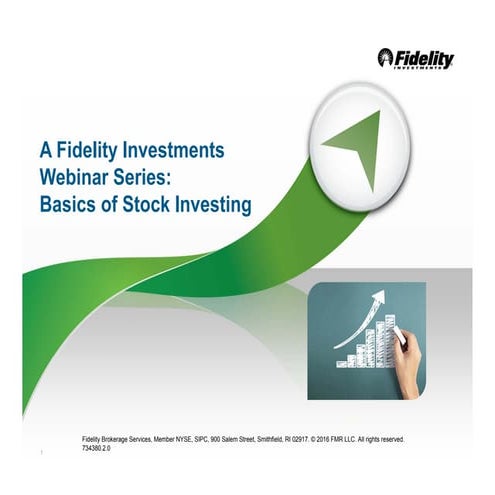 Stock Investing Basics from Fidelity Investments