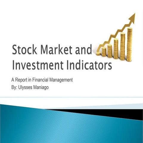 Stock market and investment indicators (with video links)