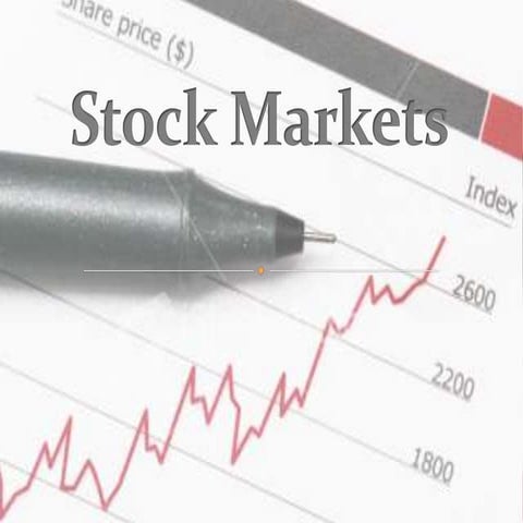 Stock markets presentation
