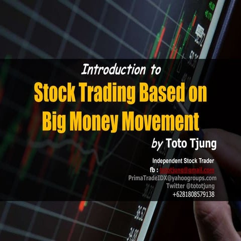Stock trading by big money