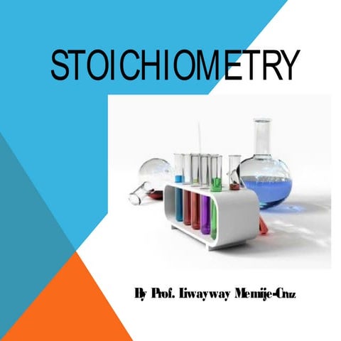 Stoichiometry