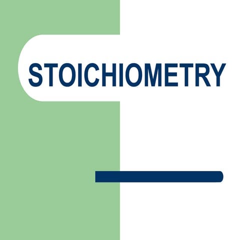 stoichiometry grade x stoichiometry grade x