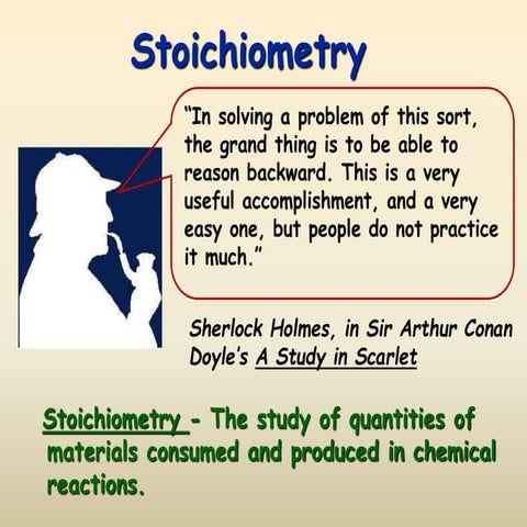 Stoichiometry 