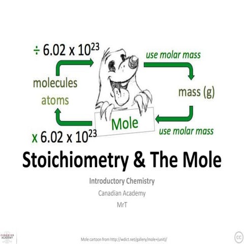 Stoichiometry & The Mole