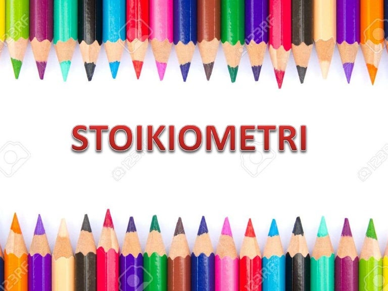Stoikiometri - kimia - kelas X