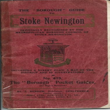 Stoke Newington town guide c1907